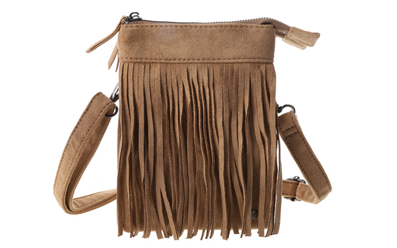 Telefoontasje/schoudertasje Lados - khaki