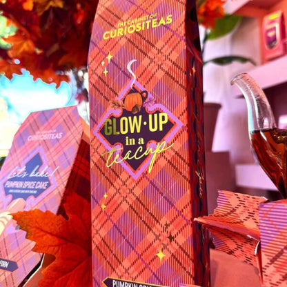 Pumpkin Spice Tea Giftbox - tartan