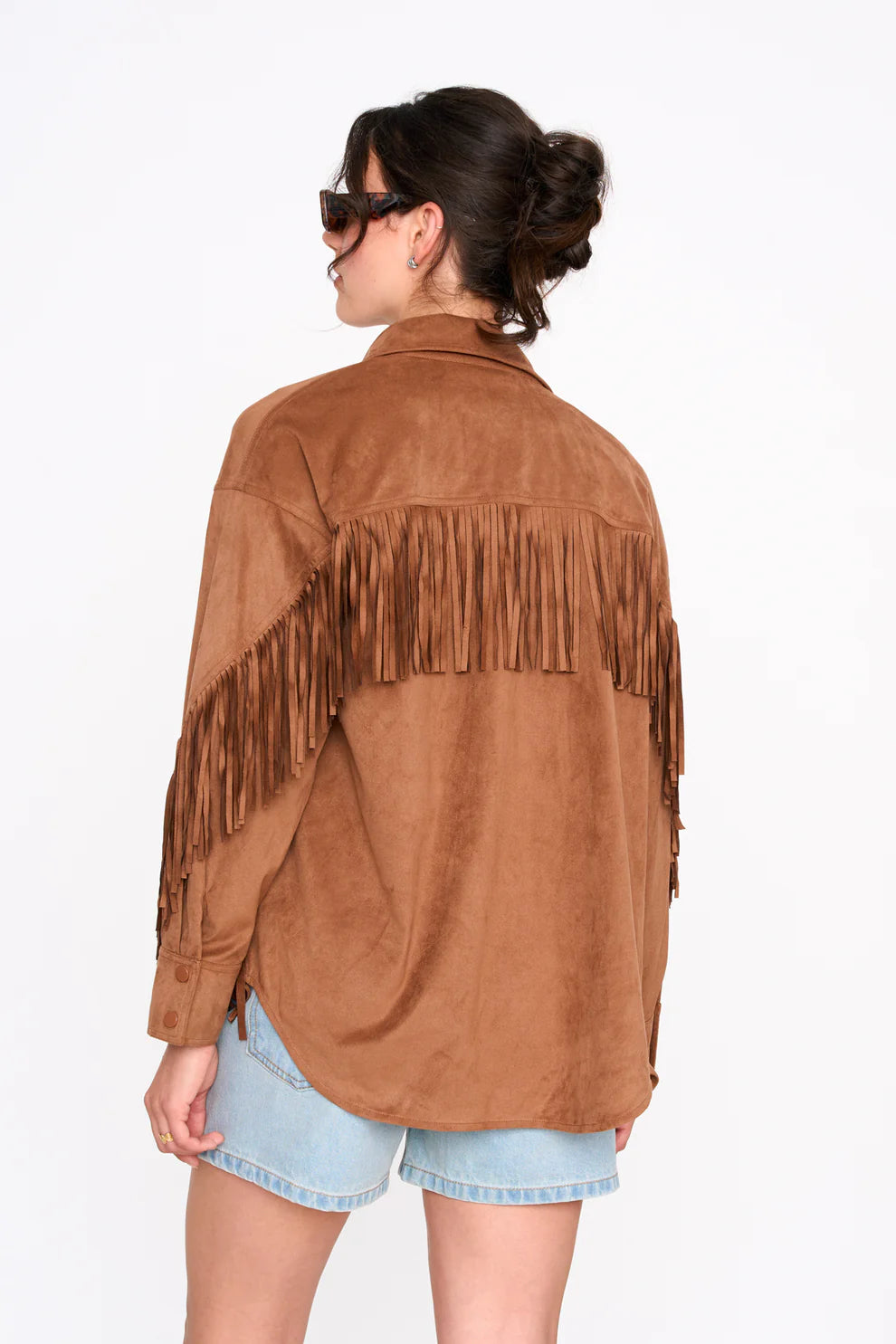 24c Blouse Western - camel