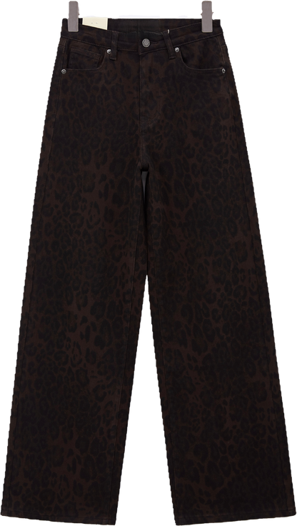 Wide Leg Panter - bruin