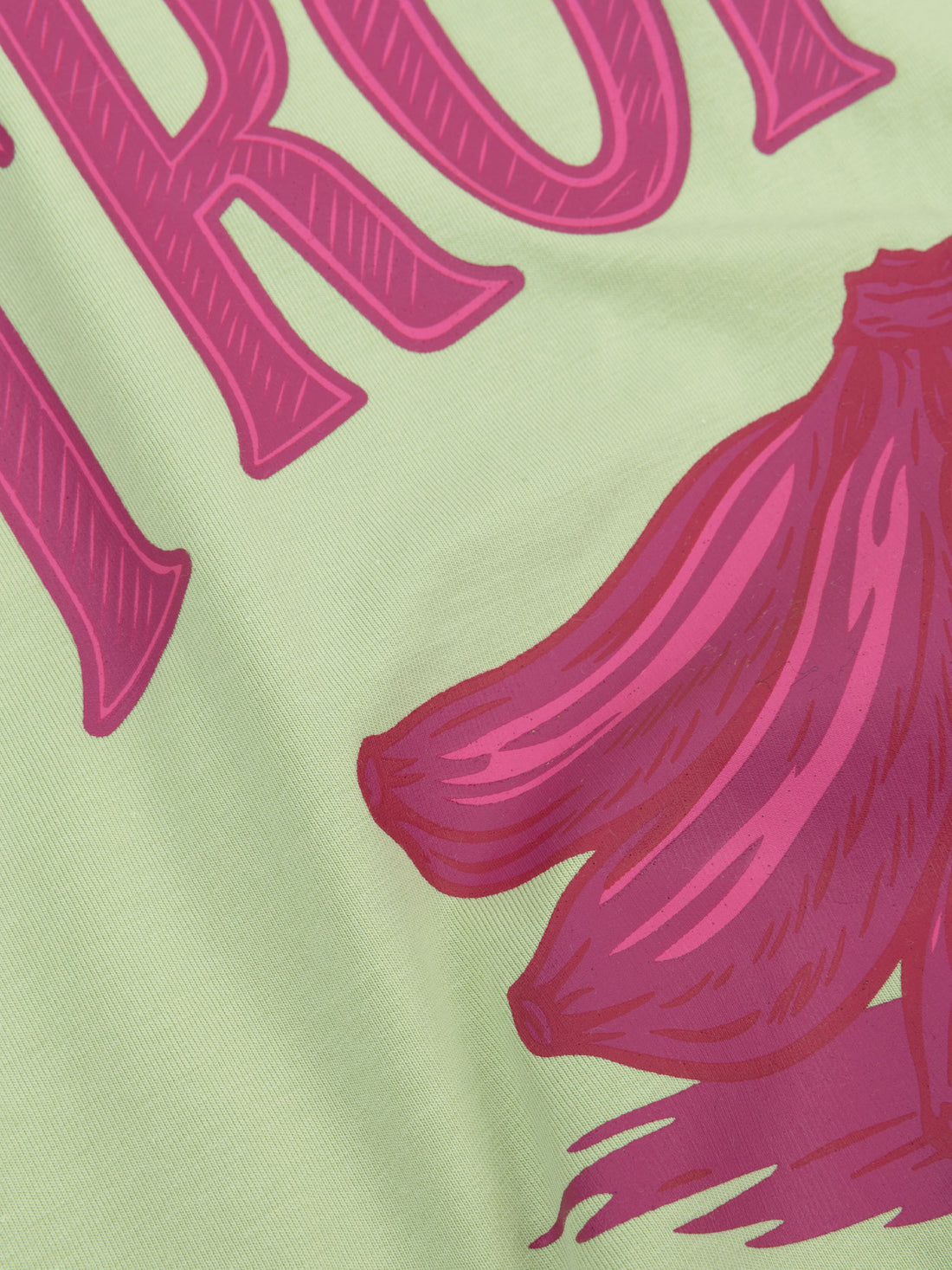 T-Shirt Tropical - soft green