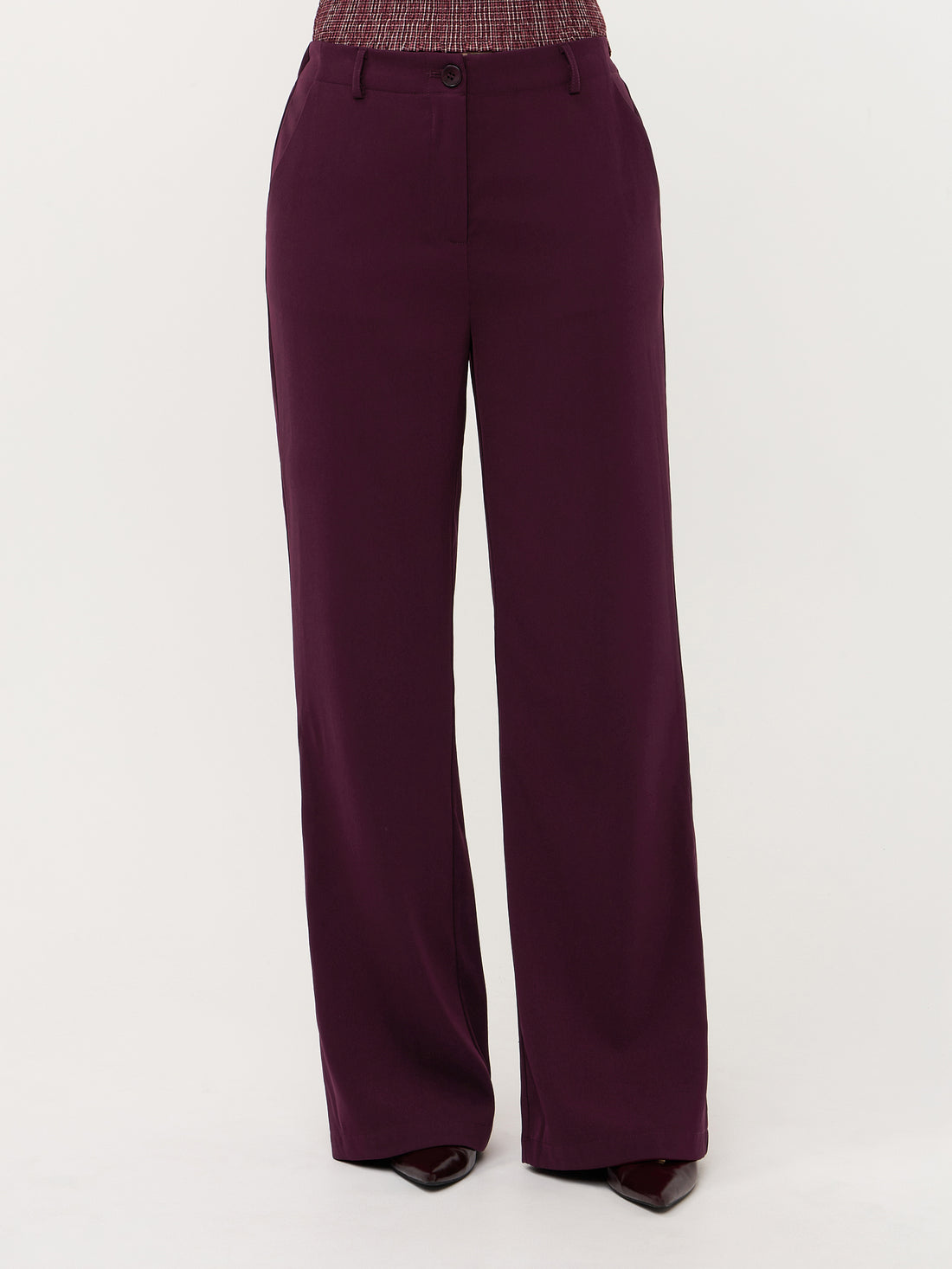 Pants Solange - plum