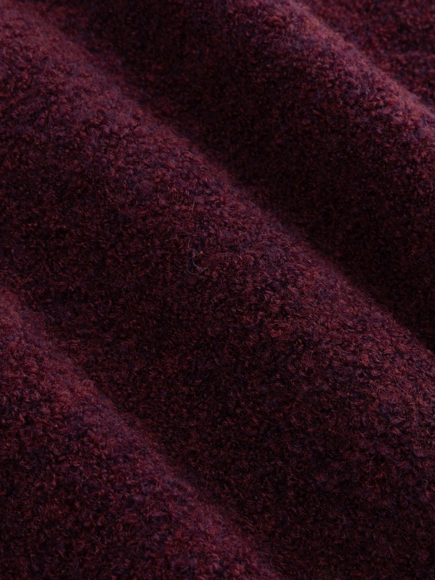 Cardigan Kitty - aubergine