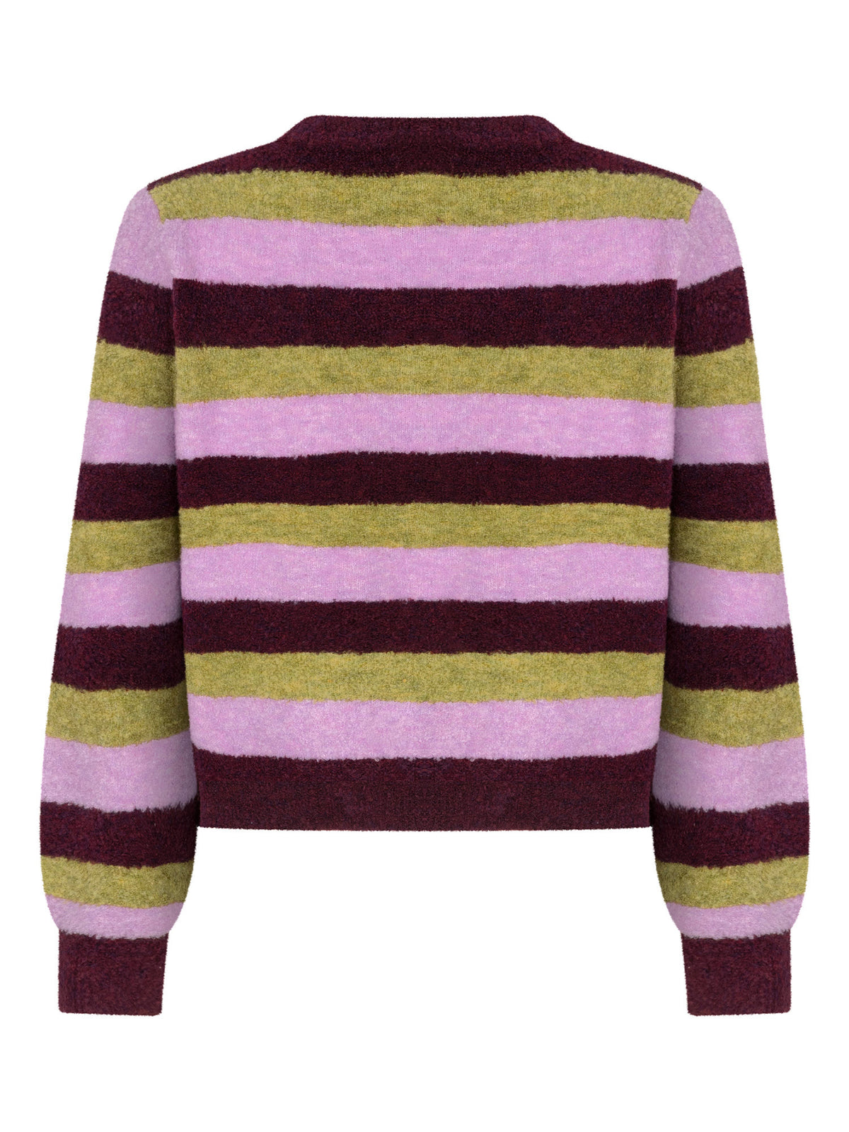 Knitted Sweater Aurora - aubergine