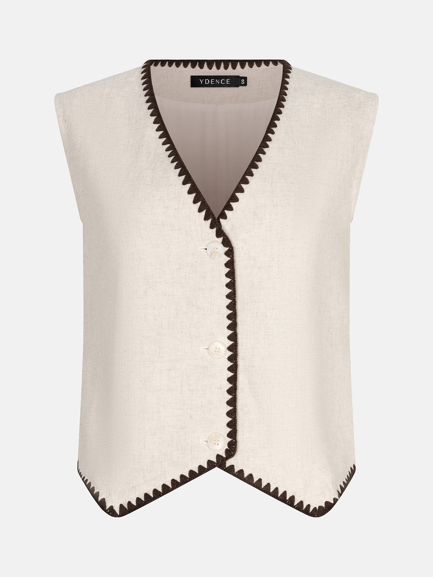 Gilet Billie - ecru
