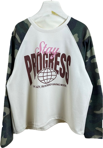 Longsleeve Stay Progress - army