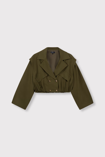 Bomber Trenchcoat Laya - army