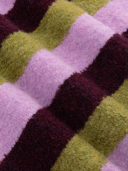 Knitted Sweater Aurora - aubergine