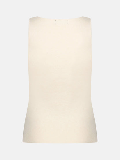 Knitted Top Mella - ecru