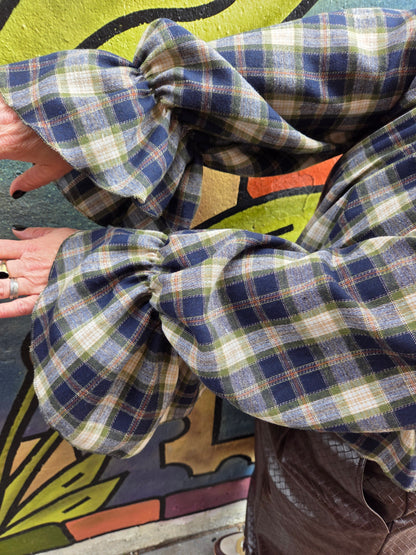 Jagger Checked Blouse