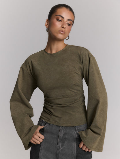Longsleeve Cruz - army
