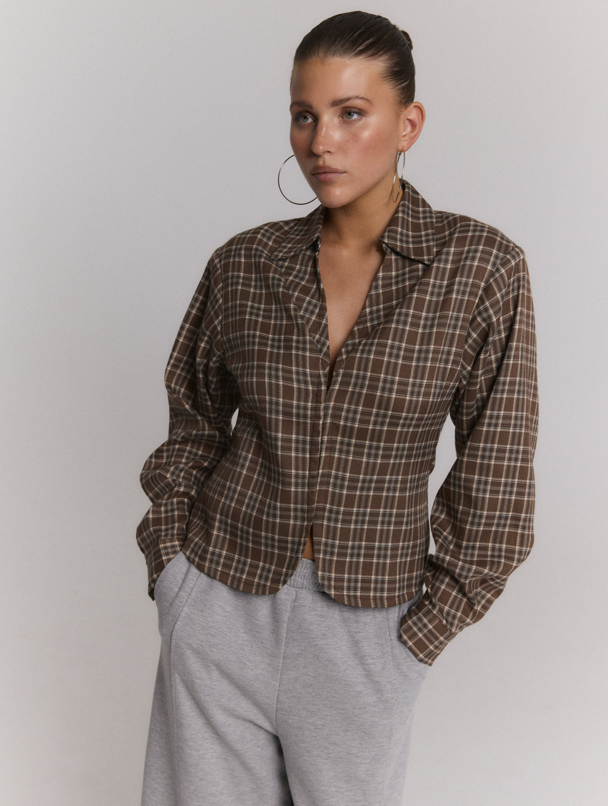 Blouse Syd - check