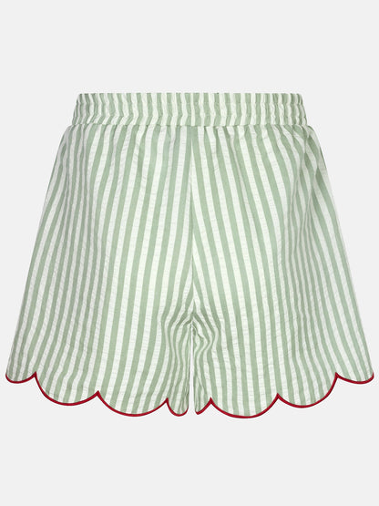 Short Nena - sage green