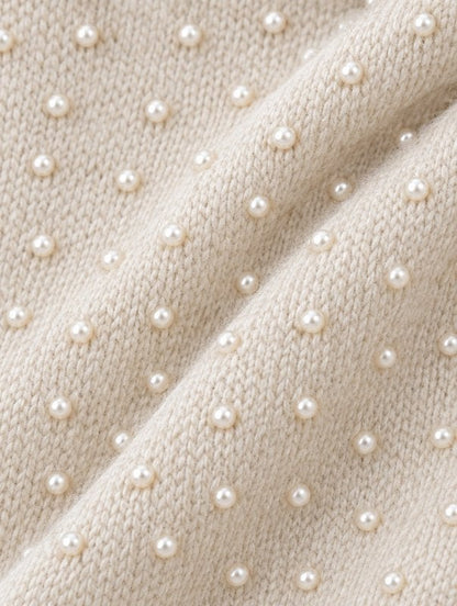 Driehoek Sjaaltjes Pearly - beige