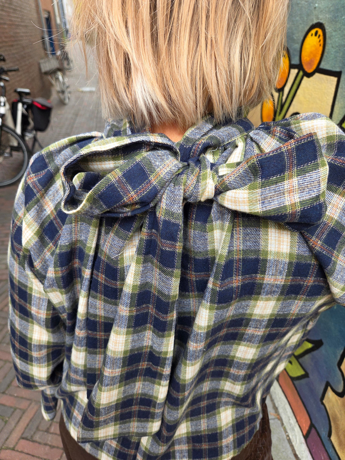 Jagger Checked Blouse