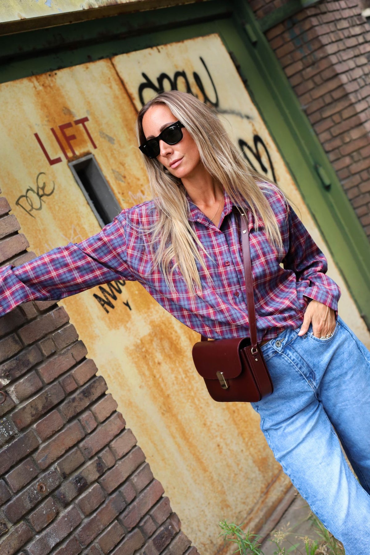 Blouse Florence - bordeaux