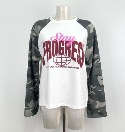 Longsleeve Stay Progress - army