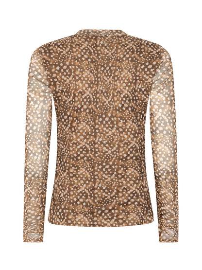 Top Willemijn - bambi print