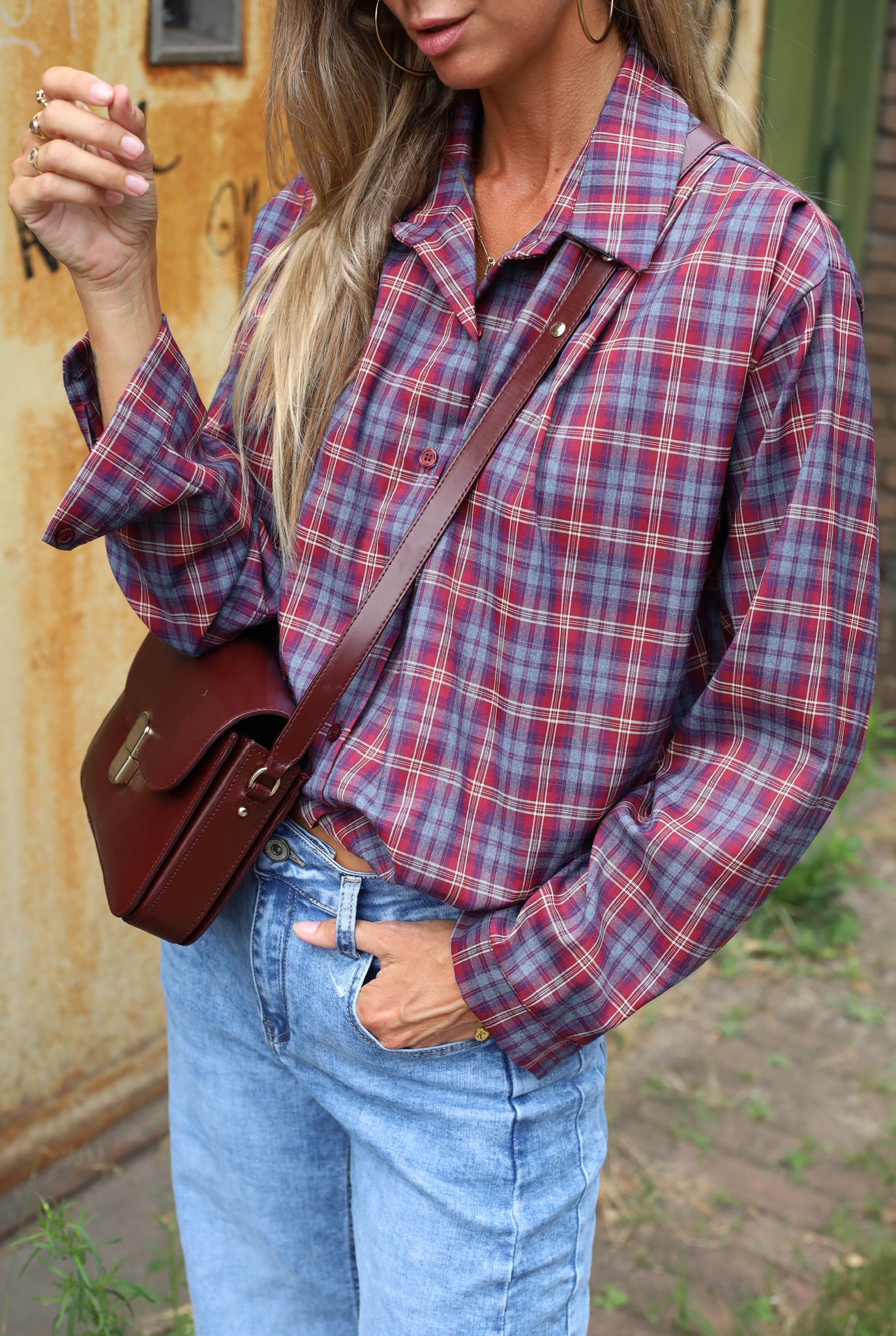Blouse Florence - bordeaux