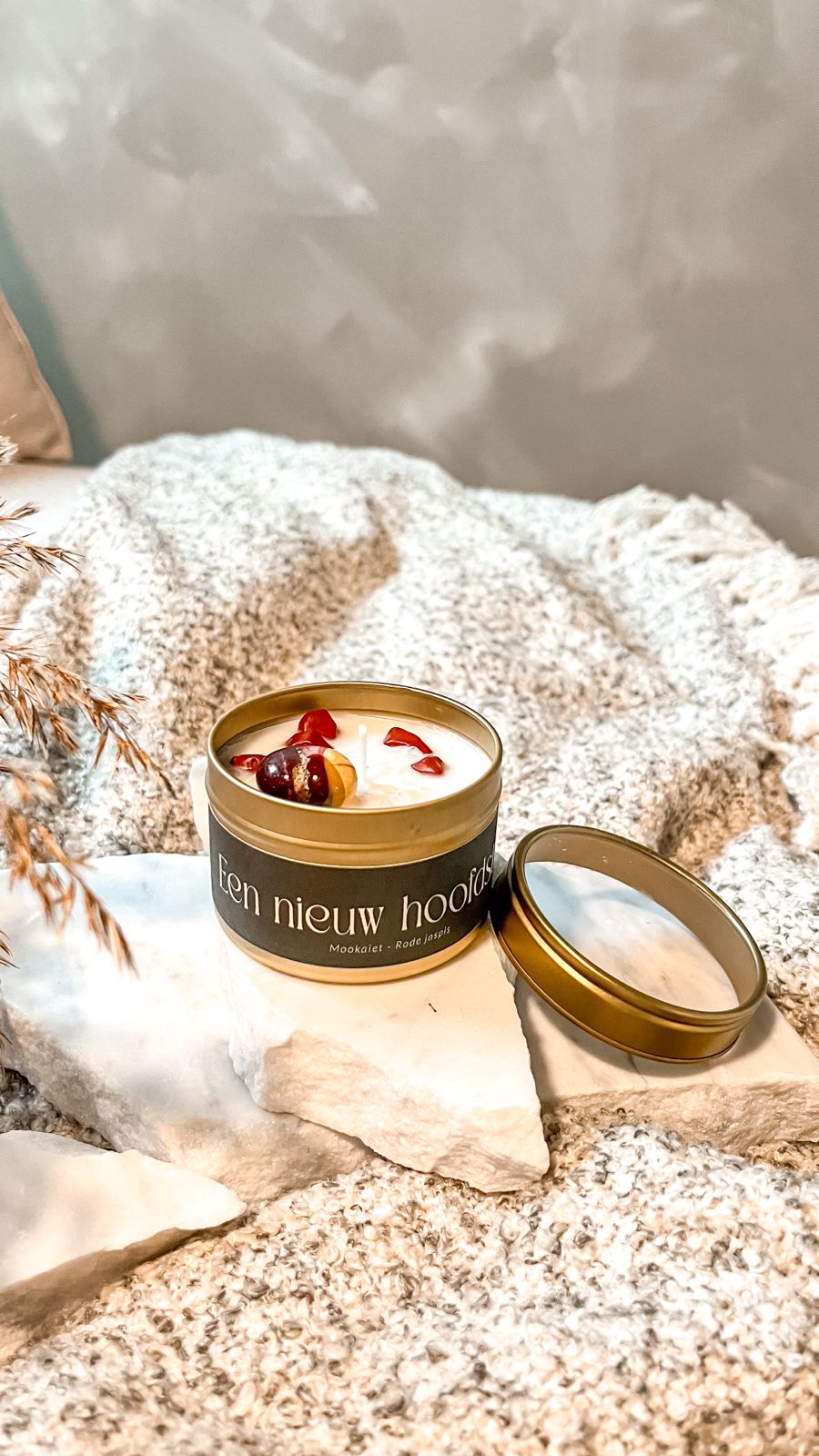Giftbox Edelstenen Kaars - een nieuw hoofdstuk