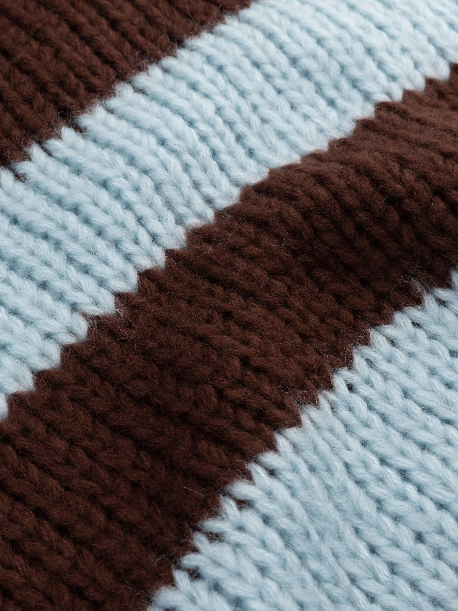 Knitted Sweater Brianna - light blue