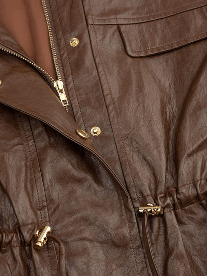 Jacket Indy - coffee brown