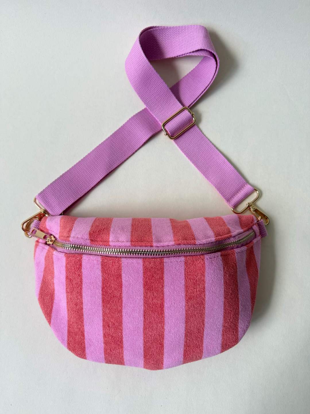 Belle Heuptas Stripe - babyroze