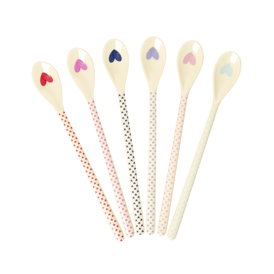 Rice Theelepeltje - Favorite Hearts Print