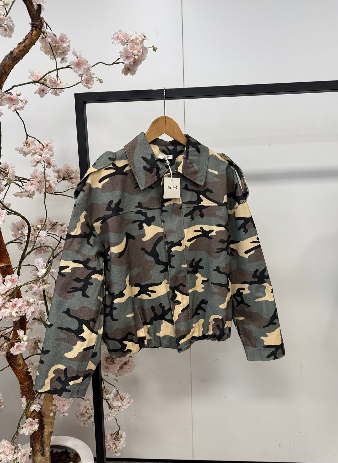 Jacket Kyra - leger print