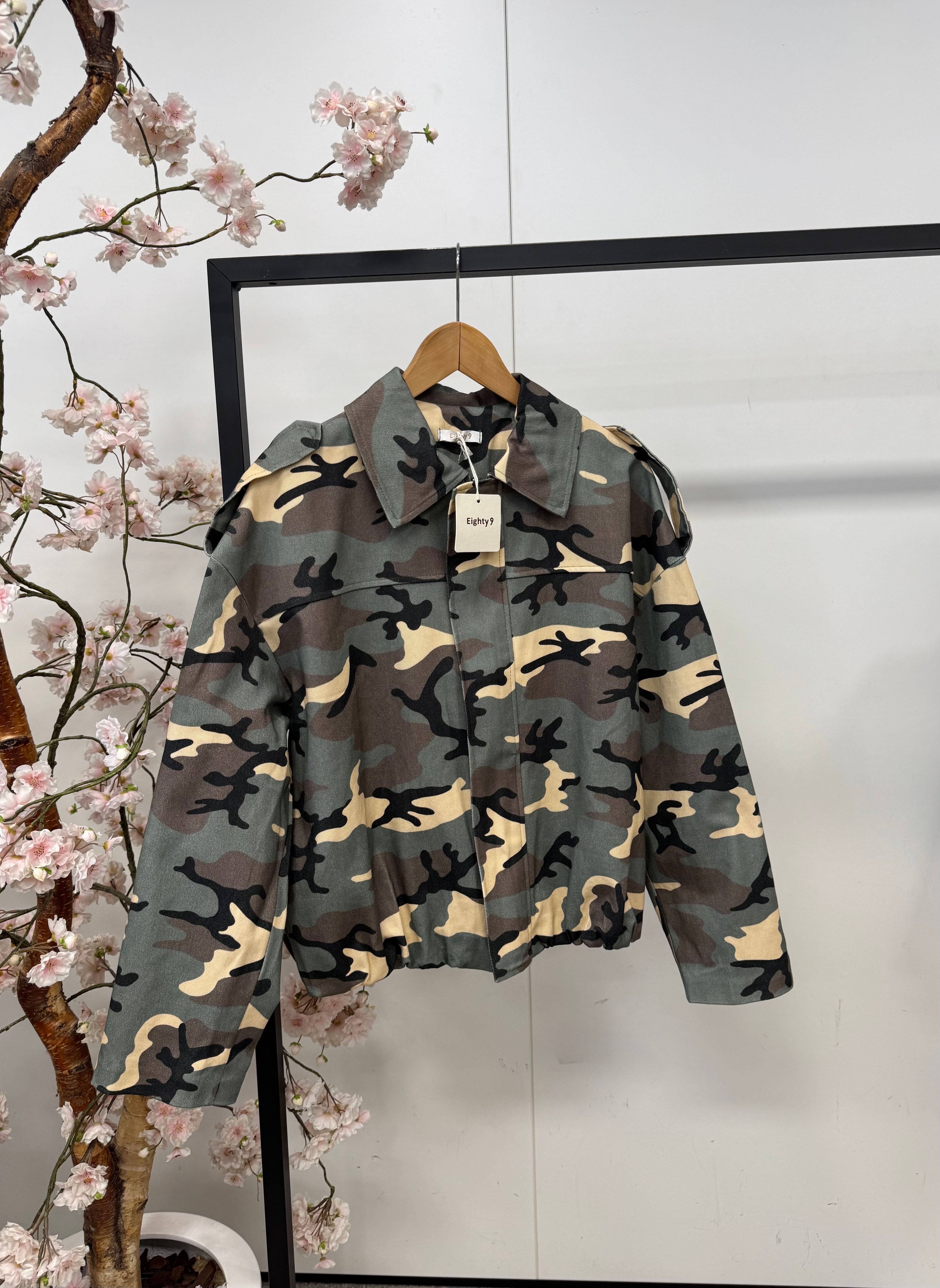 Jacket Kyra - leger print