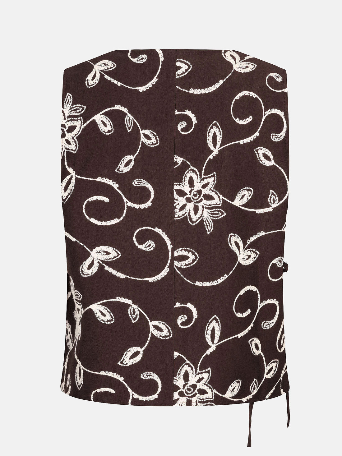 Gilet Inge - dark brown