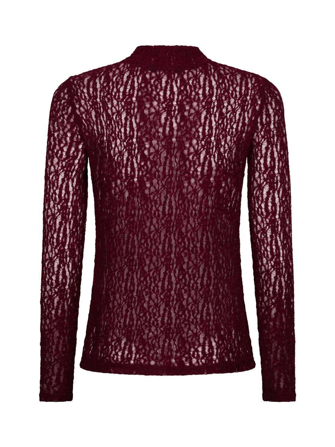 Top Roberta - burgundy