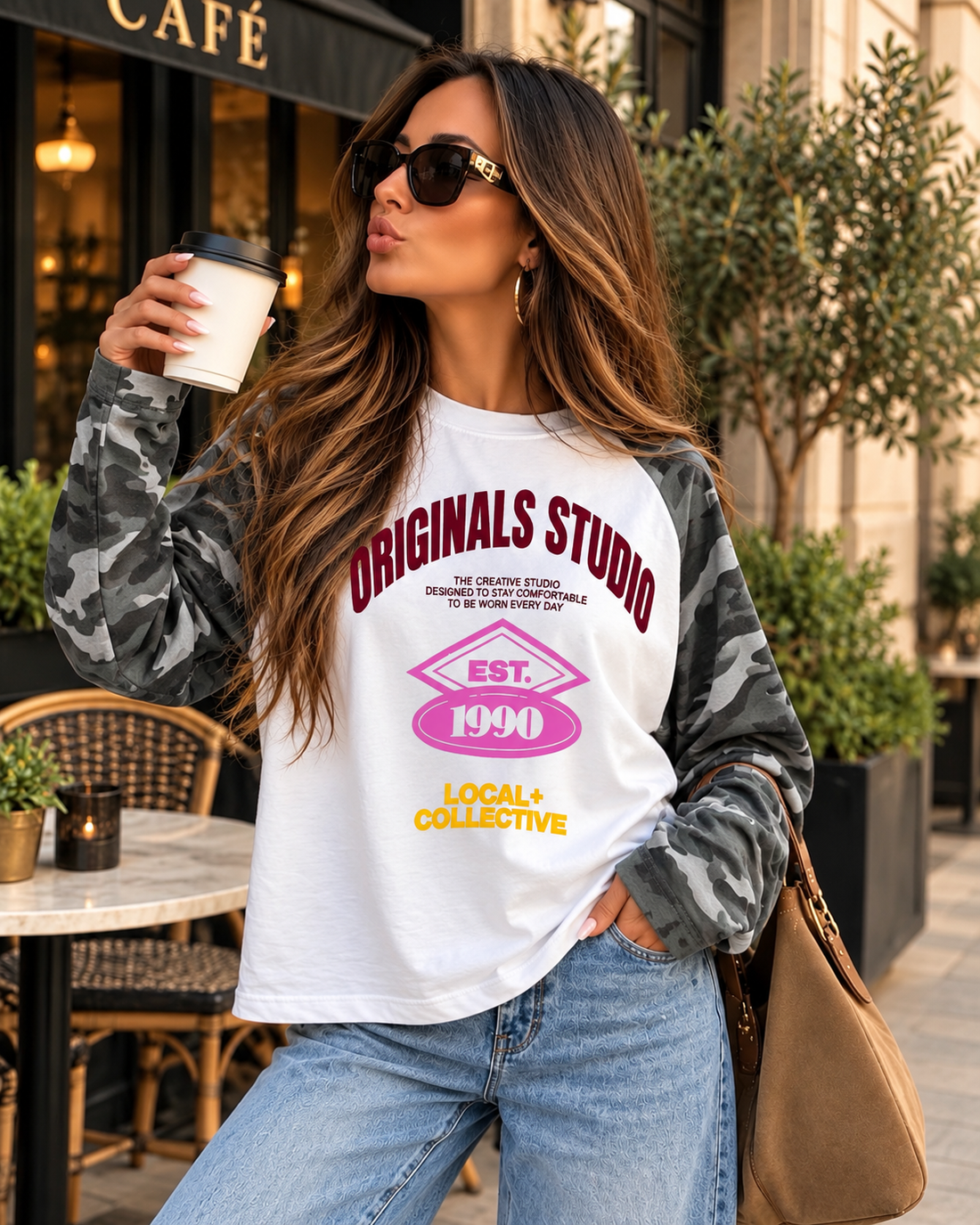 Longsleeve Original Studio - army