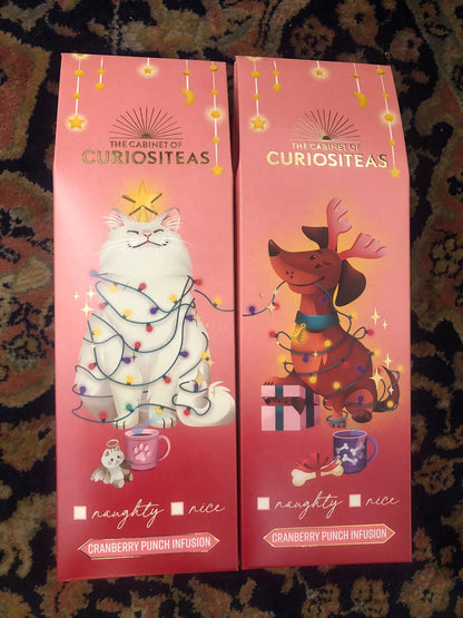 Tea Naughty Or Nice - cat