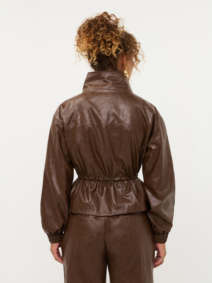 Jacket Indy - coffee brown