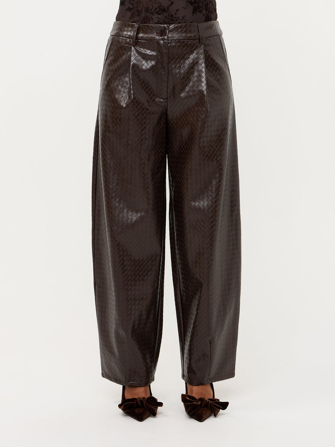 Pants Tasha - dark brown