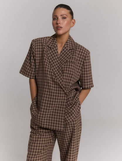 Blazer Ella - check