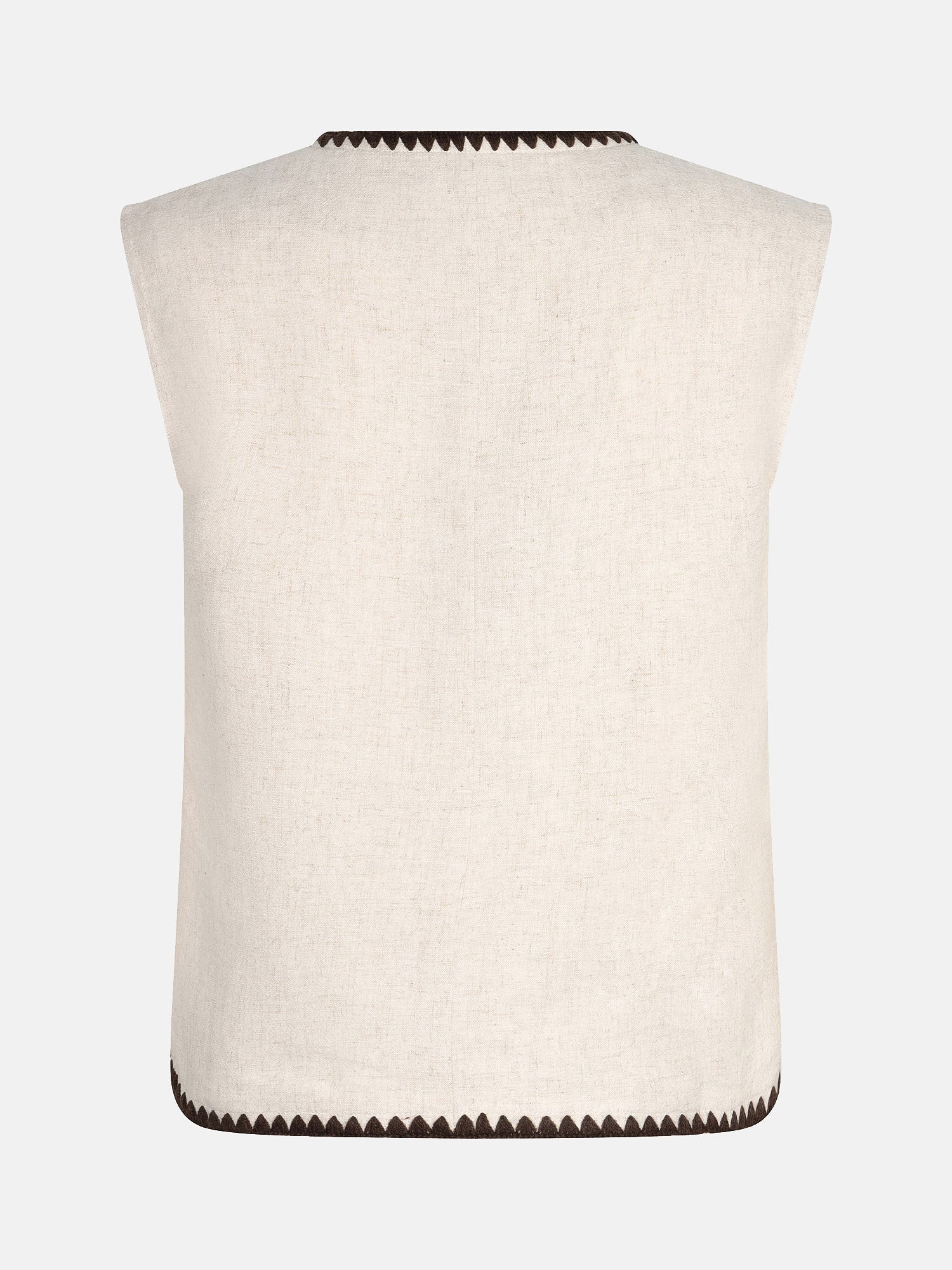 Gilet Billie - ecru