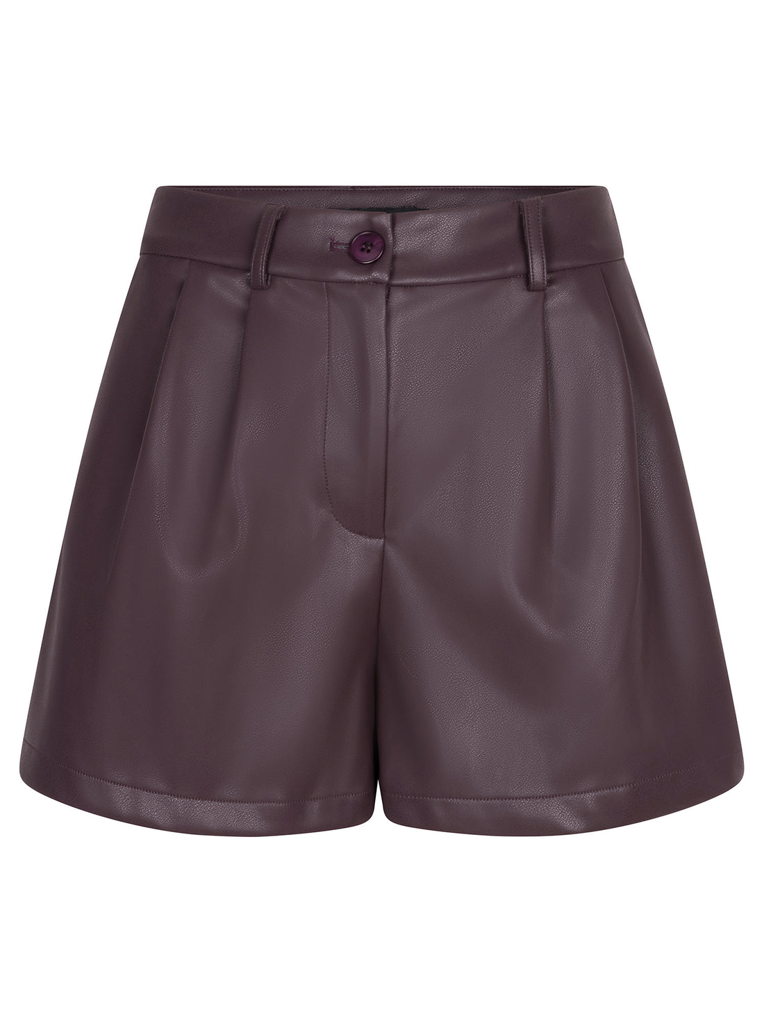 Short Jade - aubergine
