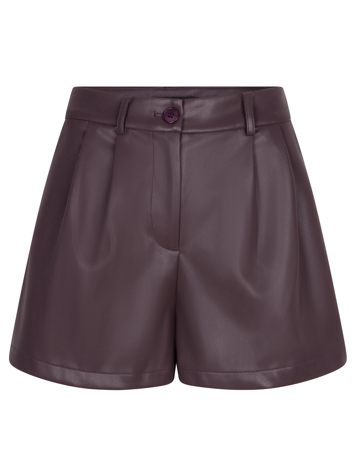 Short Jade - aubergine