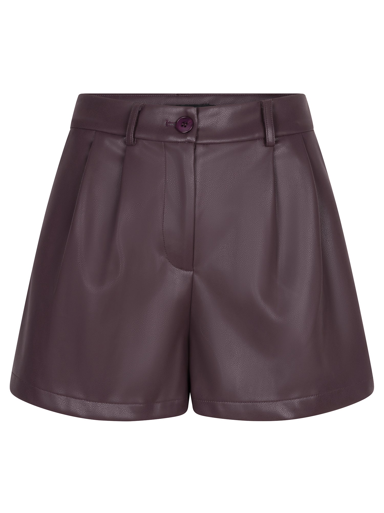 Short Jade - aubergine