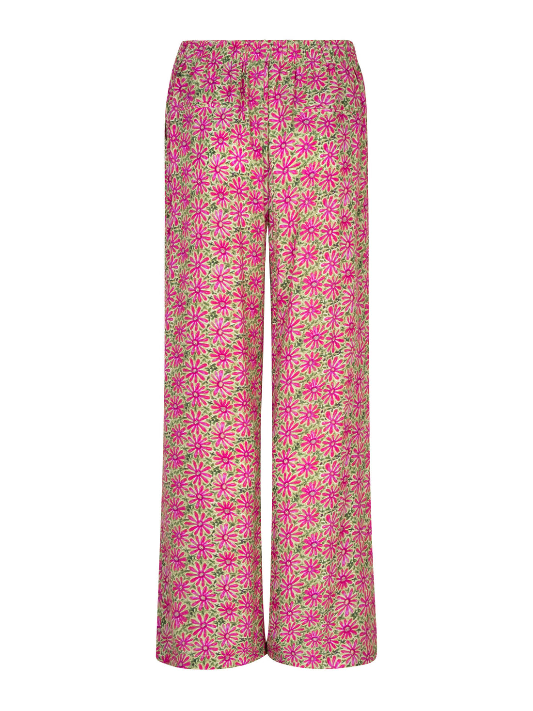 Pants Mara - pink flower