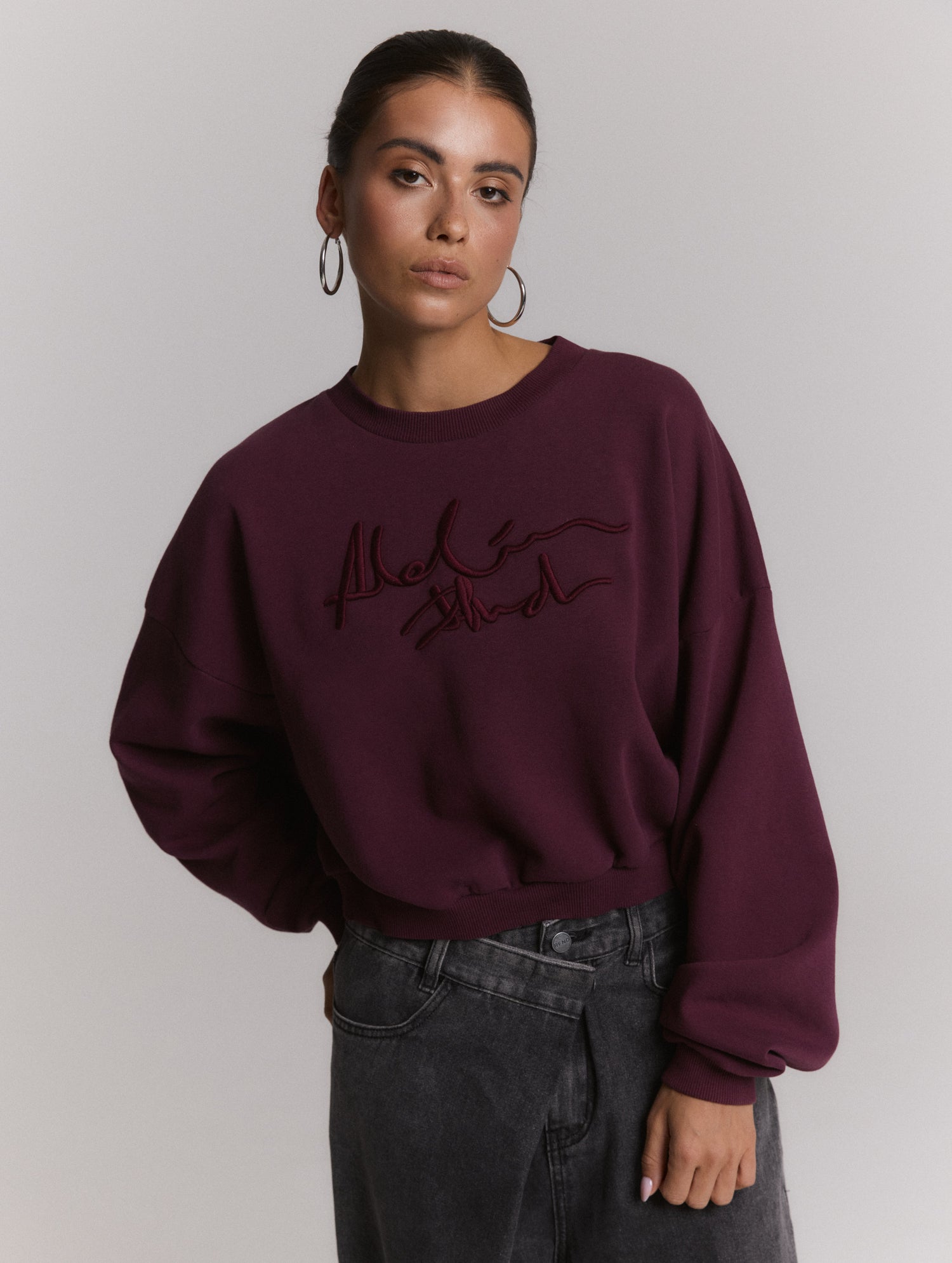 Sweater Feddy - plum