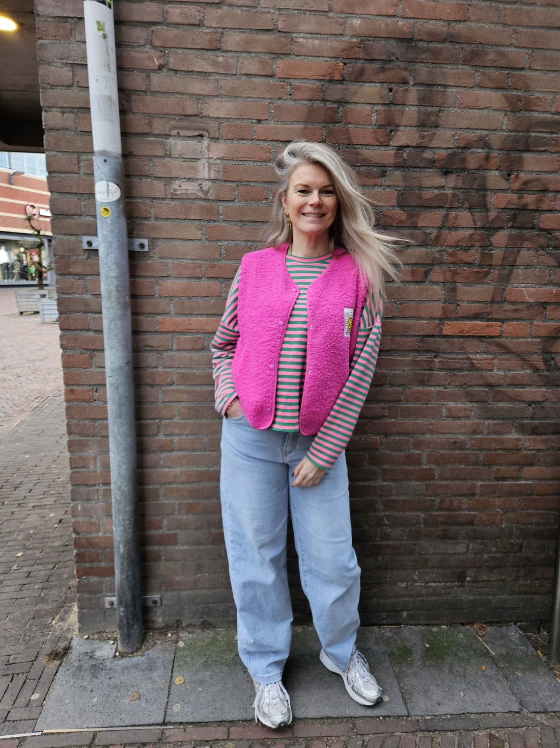 Teddy Gilet 😀 - pink