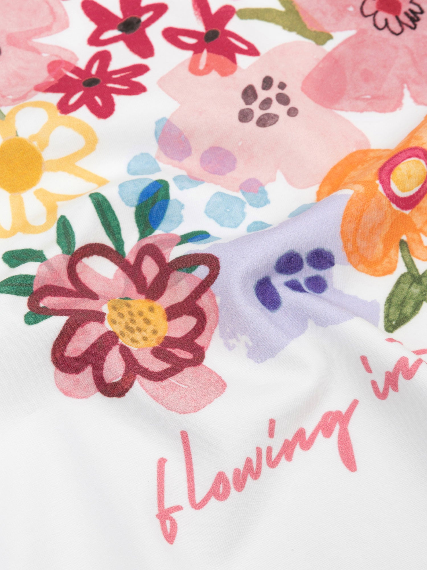 T-shirt Blossem Days - off white