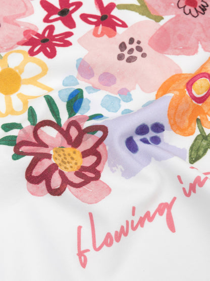 T-shirt Blossem Days - off white