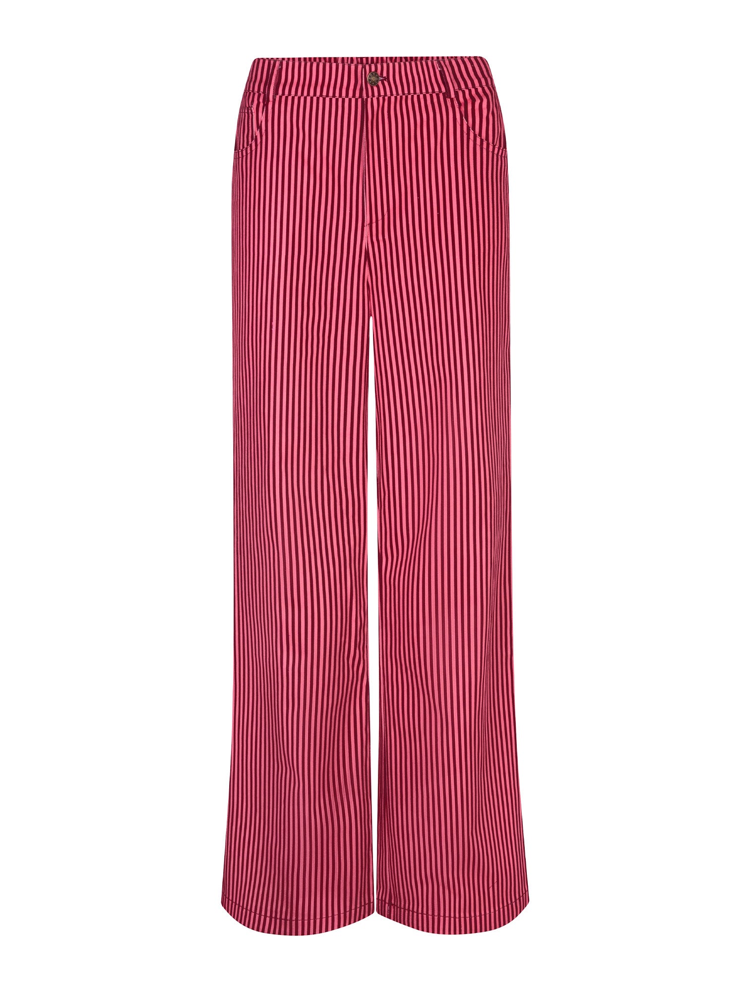 Pants Djamilla - coral/burgundy