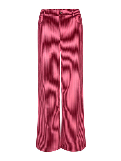 Pants Djamilla - coral/burgundy