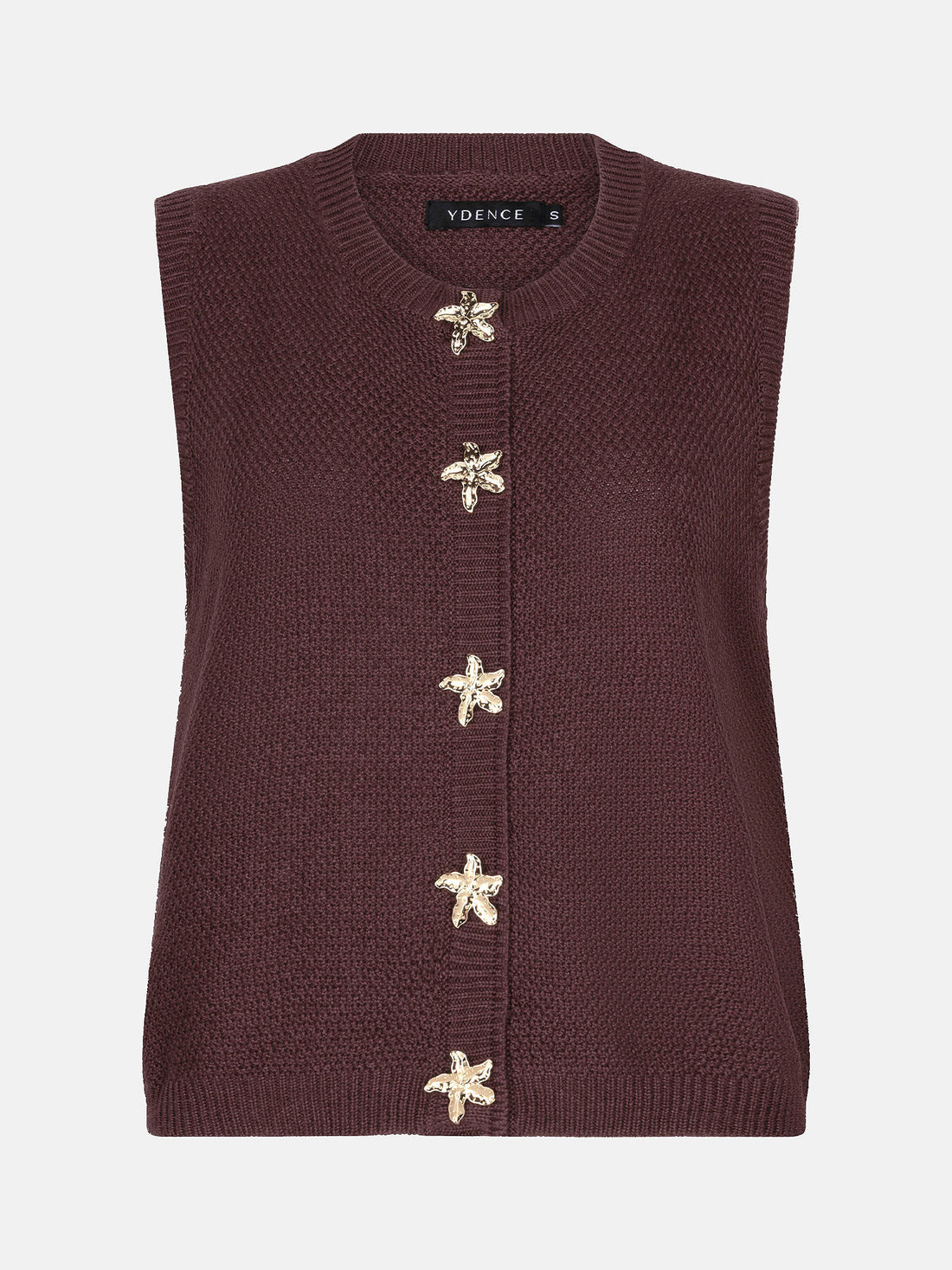 Knitted Top Mona - brown