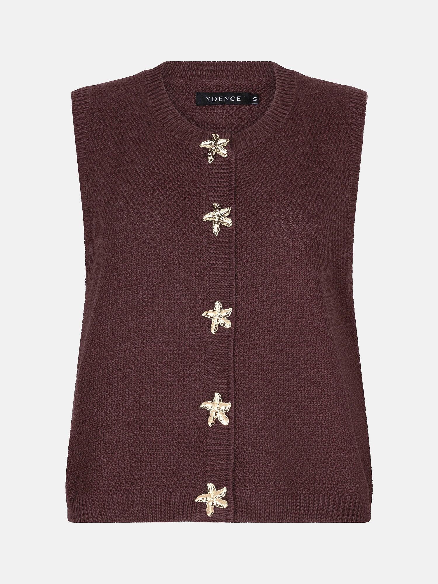 Knitted Top Mona - brown